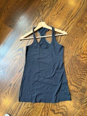 lululemon athletica Black Racerback Tank Top